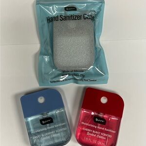 BPure Set of 2 Hand Sanitizers and One Glitter Case